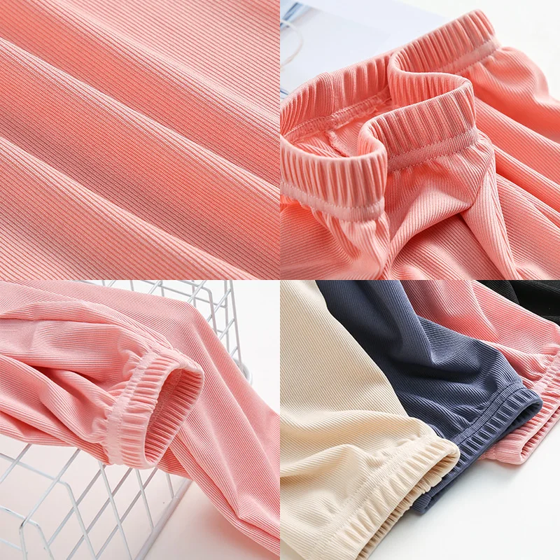 Kids Clothes for Teen Girls Pink Pants 2 To 12 Year Fashion Summer Green Casual Wide Leg Pants Children Loose Cool Trousers girls pants kids pants girls trousers