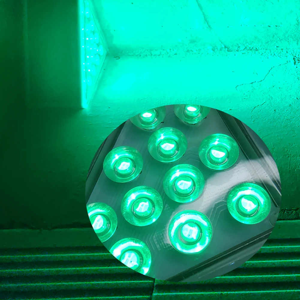 정원 데크용 도난 방지 솔라 스텝 램프, RGB 2 팩