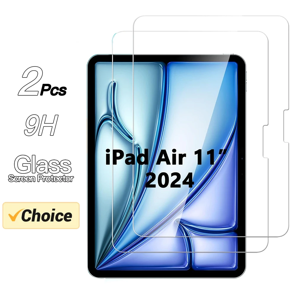 Enhanced Tempered Glass Screen Protector for 11-inch Tablets - HD Anti-Scratch Protective Film (2-Pack)