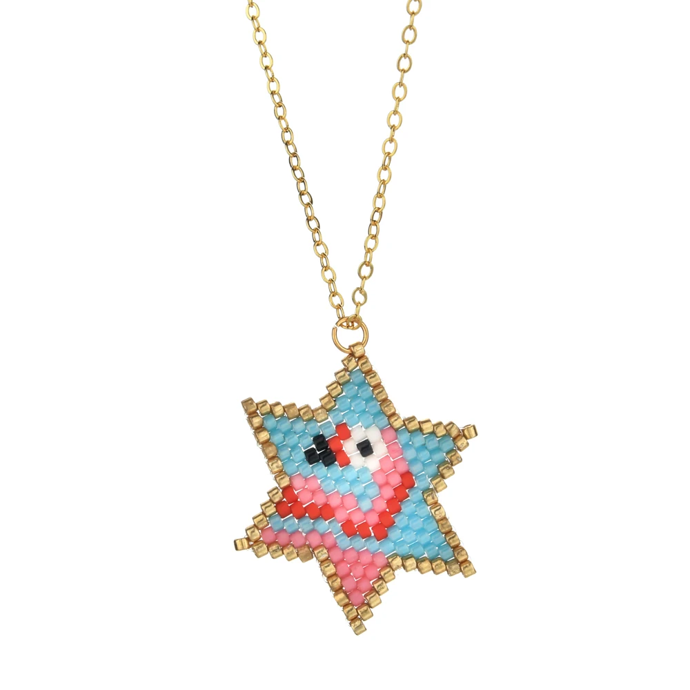 ZMZY New Arrival Apple Feather Pineapple MIYUKI Beads