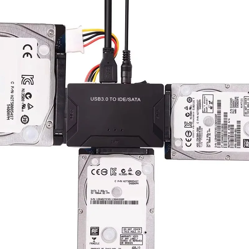 อะแดปเตอร์แปลง SATA/IDE เป็น USB 3.0 สำหรับ HDD 2.5/3.5 นิ้ว