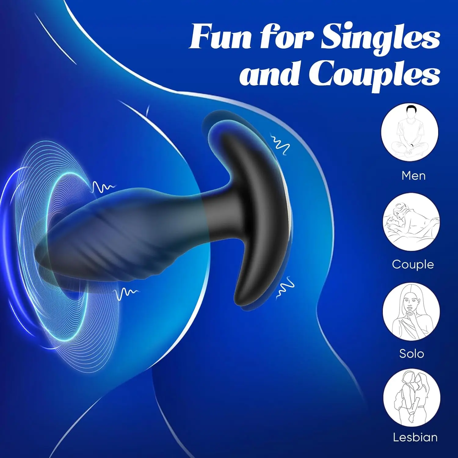 APP Vibrator Anal Plug Rotating Butt Plug Dildo Vibrator Adult Female Sex Toy Bluetooth G Spot Vagina Clitoris Massage Vibrating