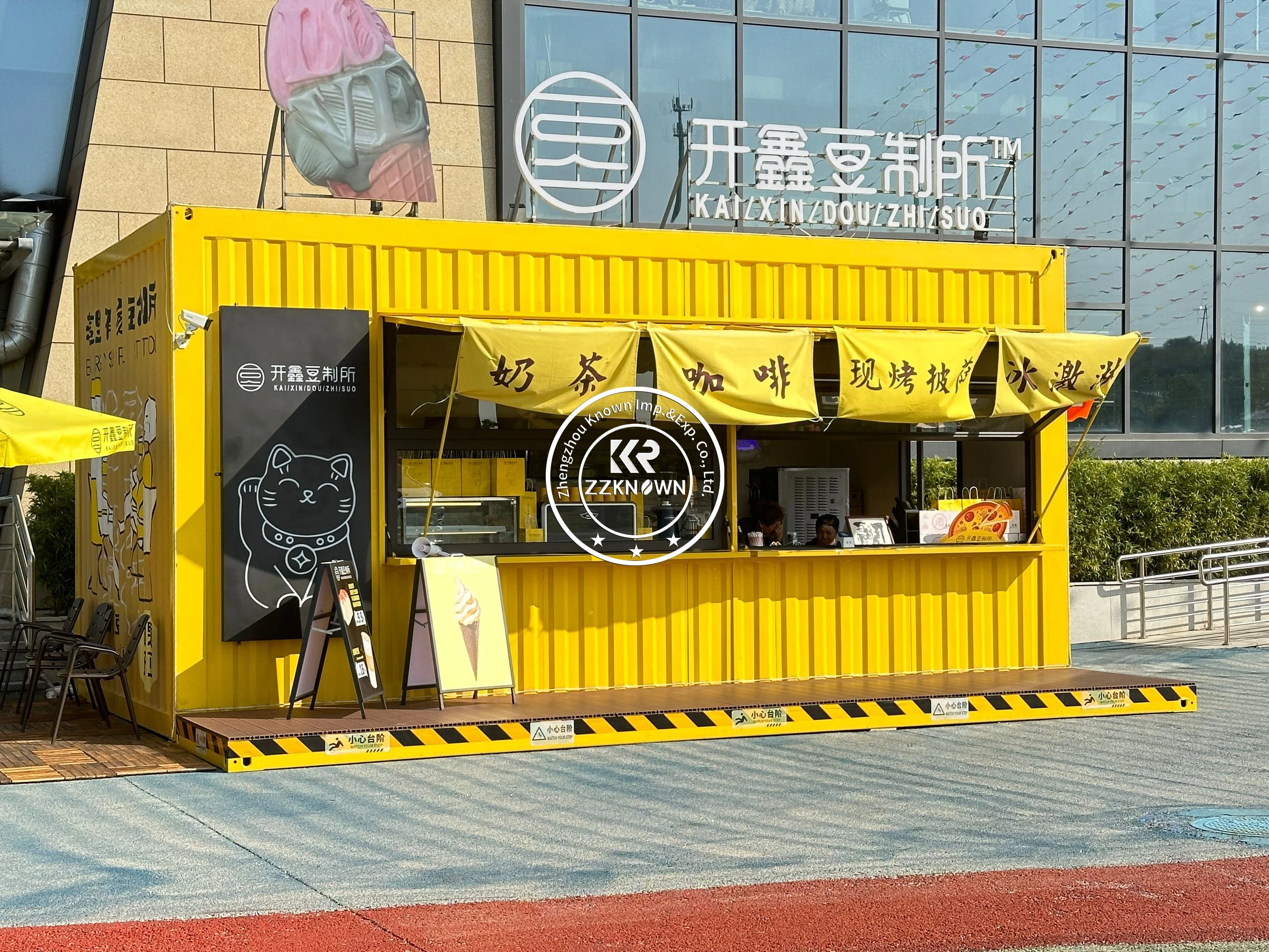 

Мобильная корзина для еды, 5 м, кофейный бар, сборный ресторан, пищевой контейнер, киоск с кухней, гамбургеров, мороженого, грузовик, трейлер