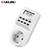 Electronic Digital Timer Switch Socket 24 Hour Cyclic EU UK AU US BR FR Plug Kitchen Timer Outlet Programmable Timing Socket 3