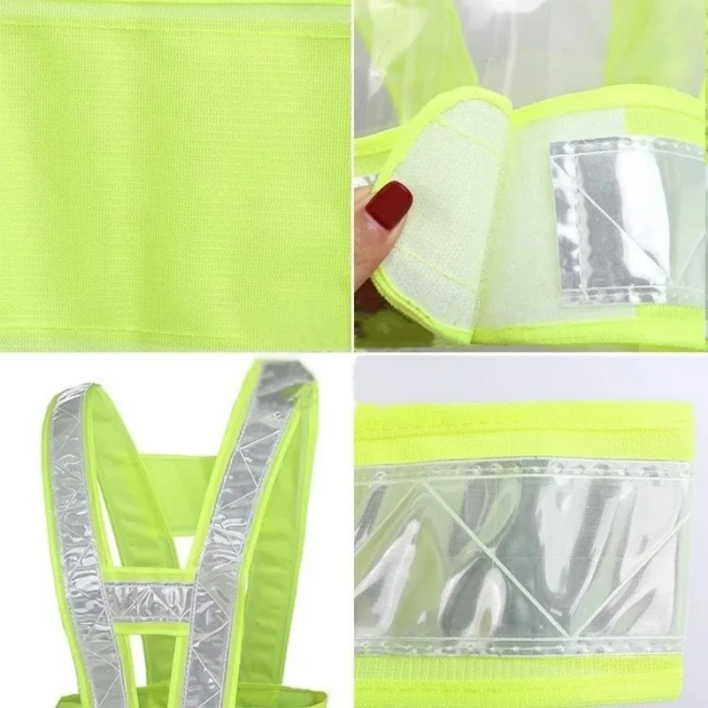 High Visibility Reflective Safety Vest for Night Activity