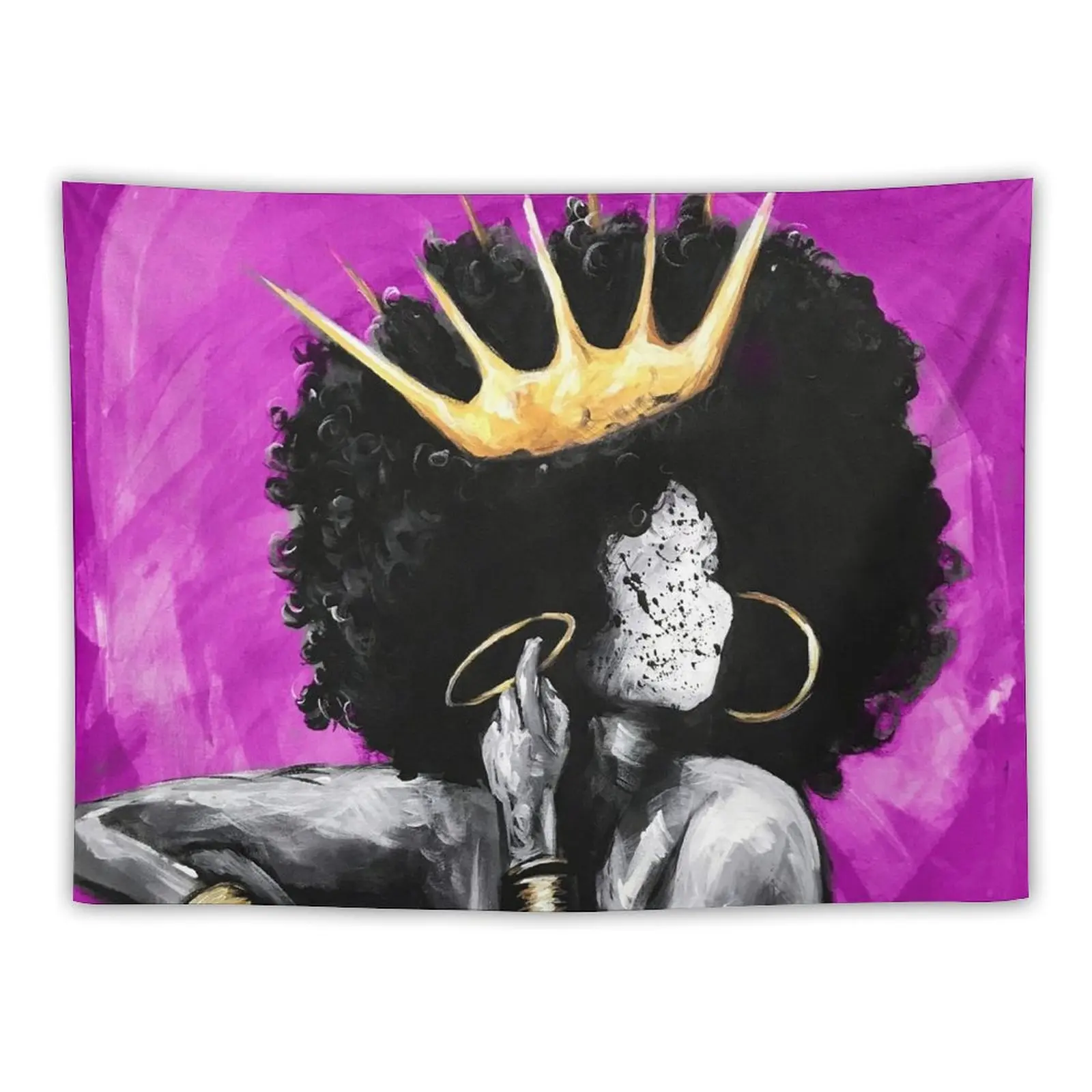 

Naturally Queen VI PINK Tapestry Bedroom Decorations Nordic Home Decor Wall Decorations Tapestry