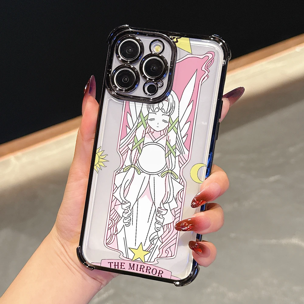 Card Captor Sakura Anti-Drop Transparent Phone Case