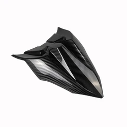 Motorcycle Shock Absorption Rear Passenger Seat Cover Fairing Cowl (Carbon fiber)