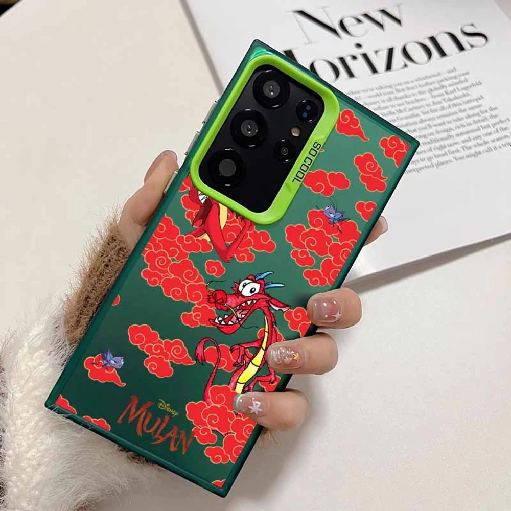 Mulan Cute Anime Colorful Phone Case