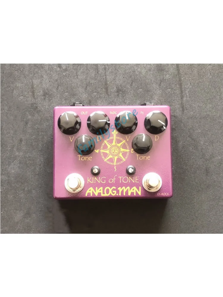 

Rock Electric Guitar Super Sun Face King of TONE Highest Configuration Overdrive Stompbox Effect, LY-ROCK