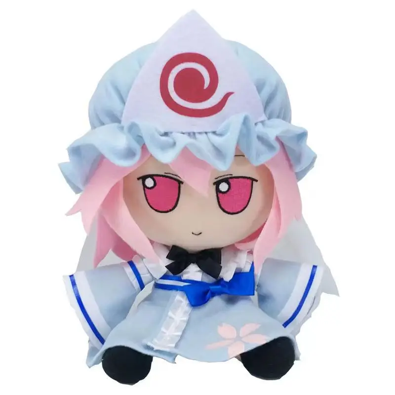 20cm Touhou Project Plush Doll Toys Cirno Fumo Flandre Scarlet Anime Girl Cosplay