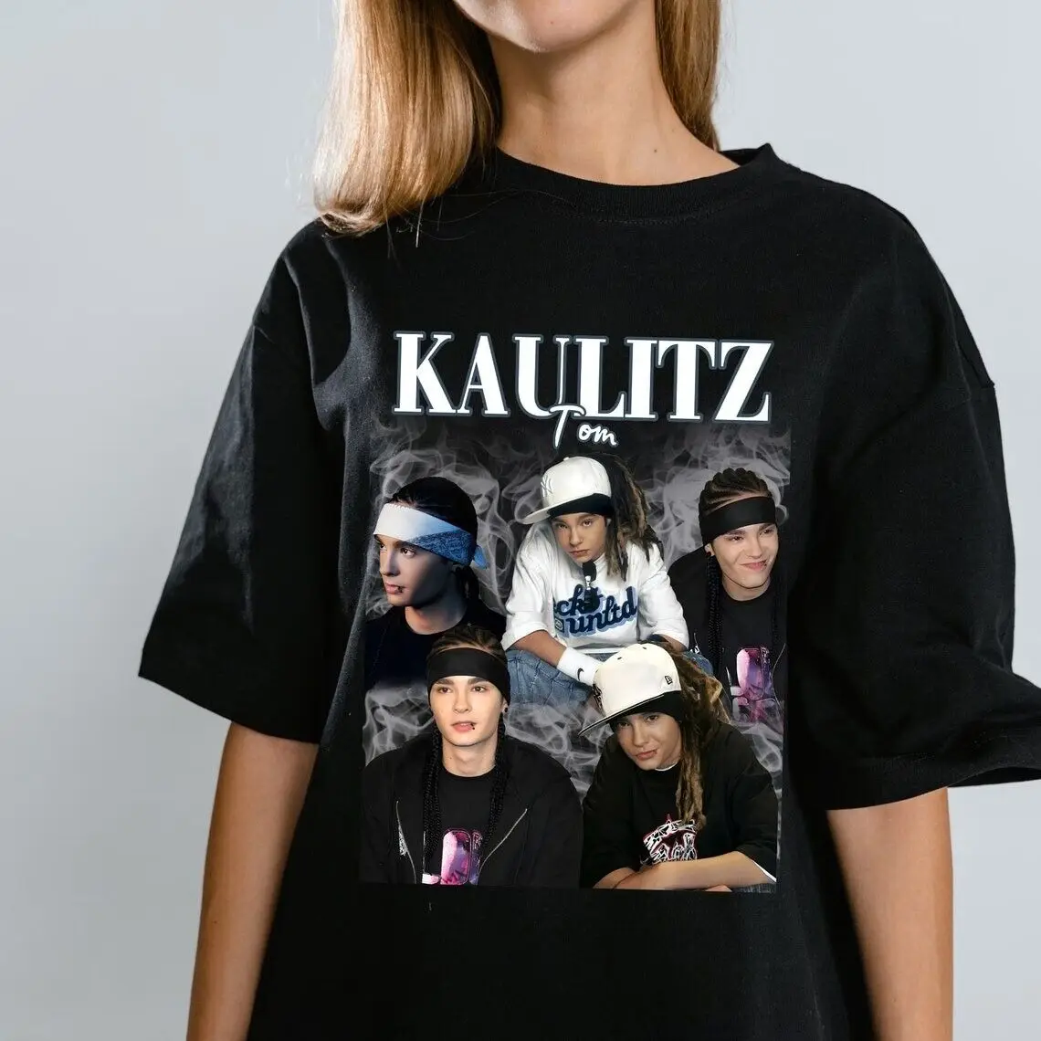 Kaulitz toma vintage tokio hotel vintage unisex tričko dar pro muži ženy s-3xl