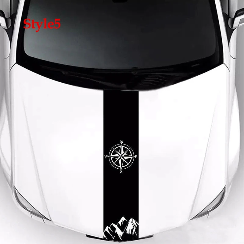 Personalized Hood Car Stripe Sticker for Decoration
