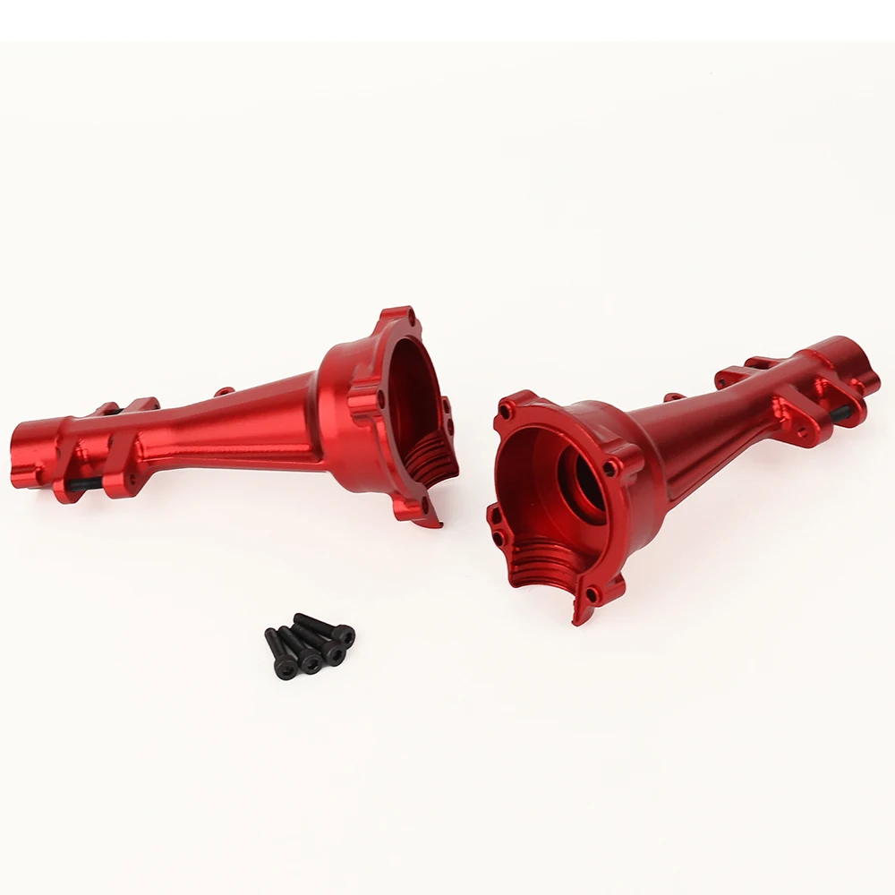 1pc For Yikong DF7 Metal Rear Axle Housing Spare Part For Axial YK 1/7 RTR DF7 Desert Fighter RC Crawler Toys Car Upgrade Parts 6