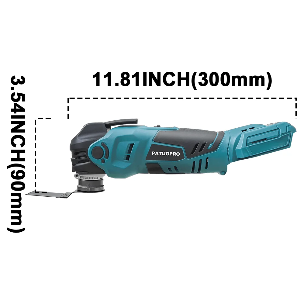 Cordless Oscillating Multi Tools 5-Speed Brushless Cutting And