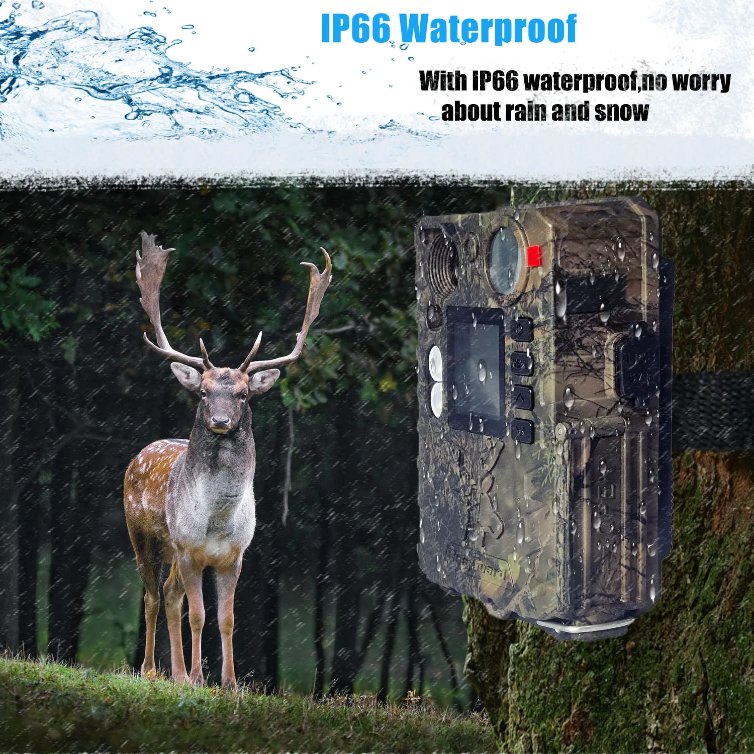 Boly BG410-M 940nm Black IR Night Vision 4G Wireless Hunting Camera Color LCD Invisible Game Camera Motion Sharp Technology