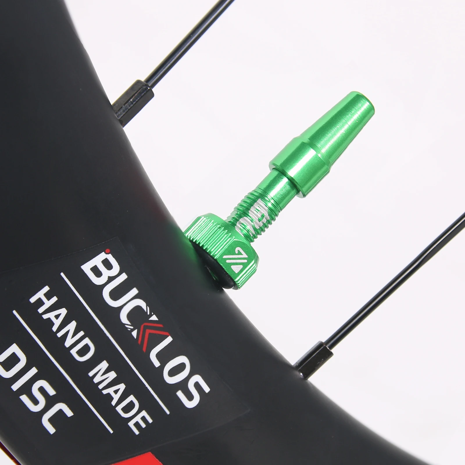 BUCKLOS Fahrrad Tubeless Ventil 40/44/55/60mm Rennrad Reifen Ventil CNC Aluminium Legierung Kies Fahrrad Presta Ventile Radfahren Teile – Detail 22