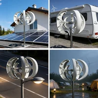 Éolienne à axe vertical 1000W 1KW 12V 24V 48V, générateur éolien certifié CE, énergie gratuite, démarrage à basse vitesse, hors réseau pour usage domestique 1