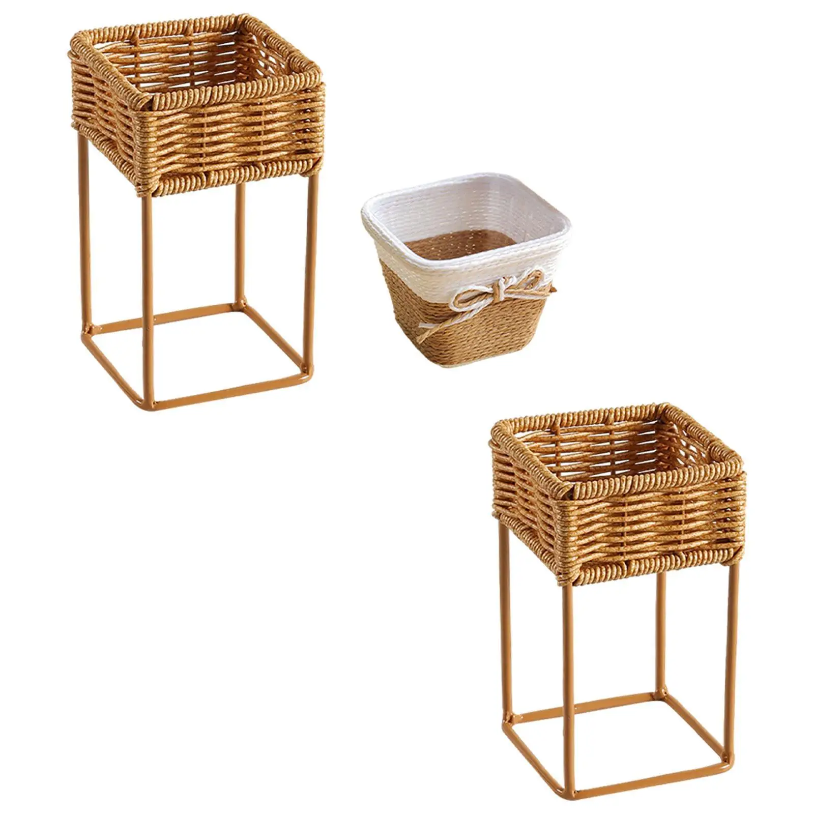 Plant Stand Potted Stand Home Decor Heavy Duty Shelf Planter Holder for Outdoor Plants Flowerbed Bedroom Living Room Patio