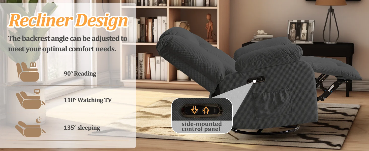 oversize recliner
