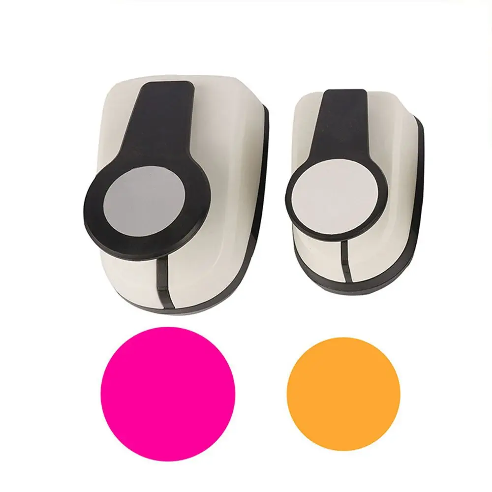 9mm 16mm  DIY Children's Educational Round Hole Card Making Hole Punch Craft Supplies Paper Cutter Scrapbook Punches easily maki jiwuo slot punches hole punches handmade diy wallet photo card straight slot punch leather craft cutter tools