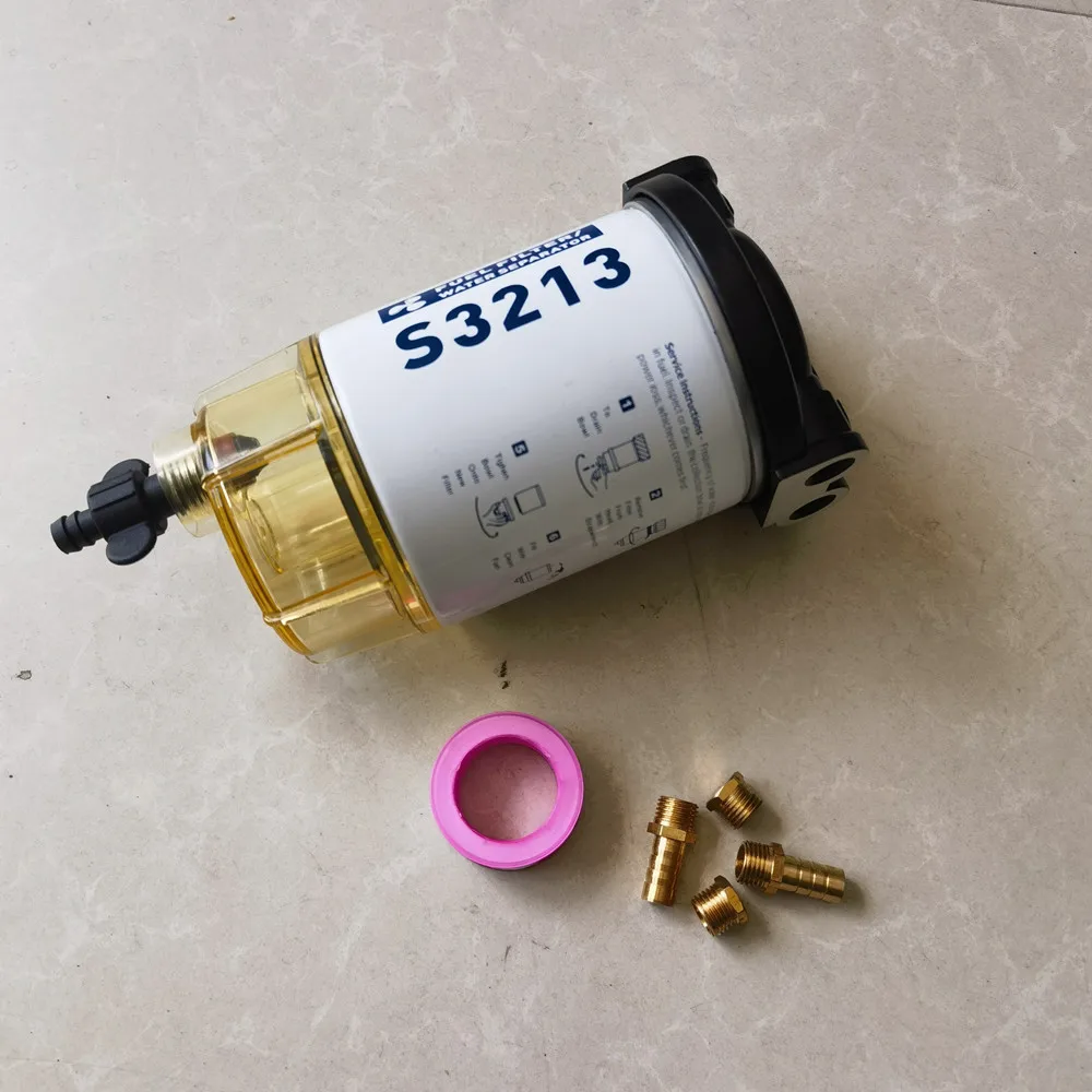 S3213 Fuel Filter Water Separator Assembly Outboard For Mercury Yamaha ...