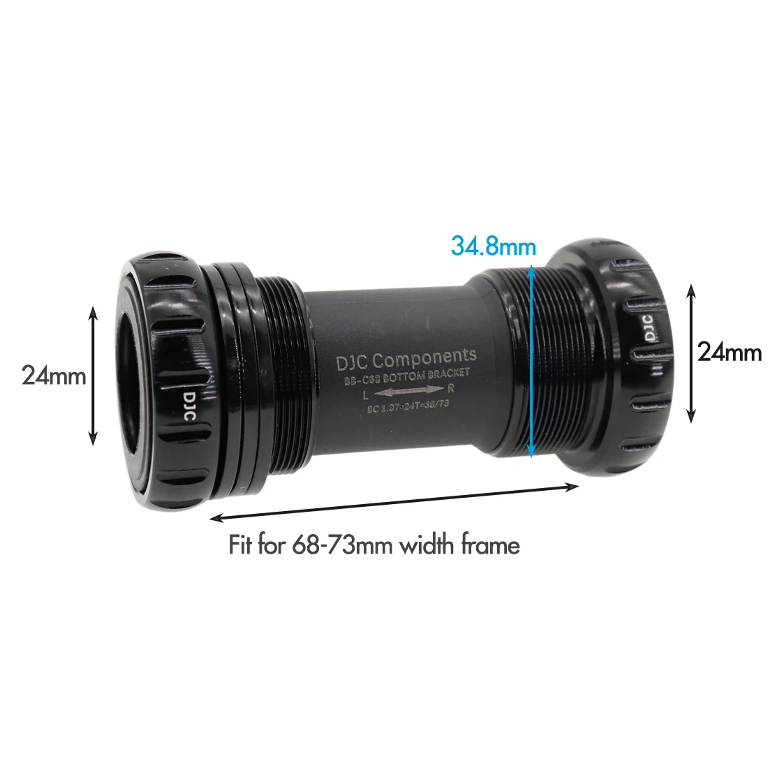 Shimano Crankset Ceramic Bearing Bottom Bracket 68-73mm BSA