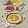 Buyer MINERAL B Carbon Steel Crepe & Tortilla Pan - 12” - Ideal for Making & Reheating Crepes, Tortillas & Pancakes - Natural 2