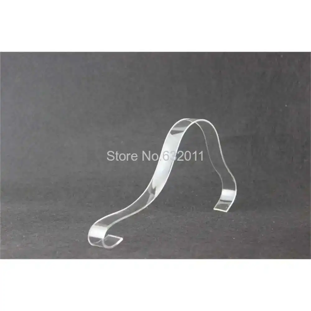 10pcs Acrylic Shoes Tree Bracket Clear Elastic Plastic Women Sandals Shoe Filler Display Rack Shoe Stretcher Strip