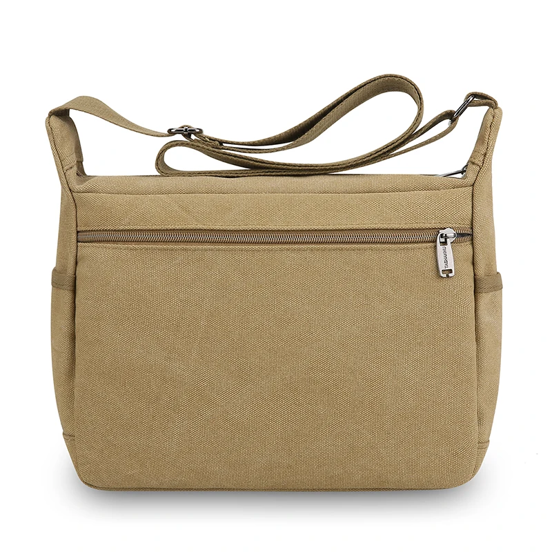 Men's Stylish Canvas Crossbody Bag – Versatile Messenger Tote