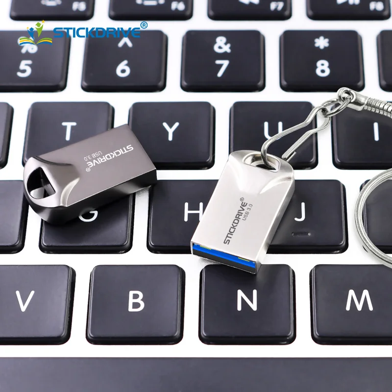 Usb flash drive flash drive 3.0 usb flash drive pen drive 16GB 32GB 64GB waterproof Metal Key pendrive Card Memory Stick Drives u disk