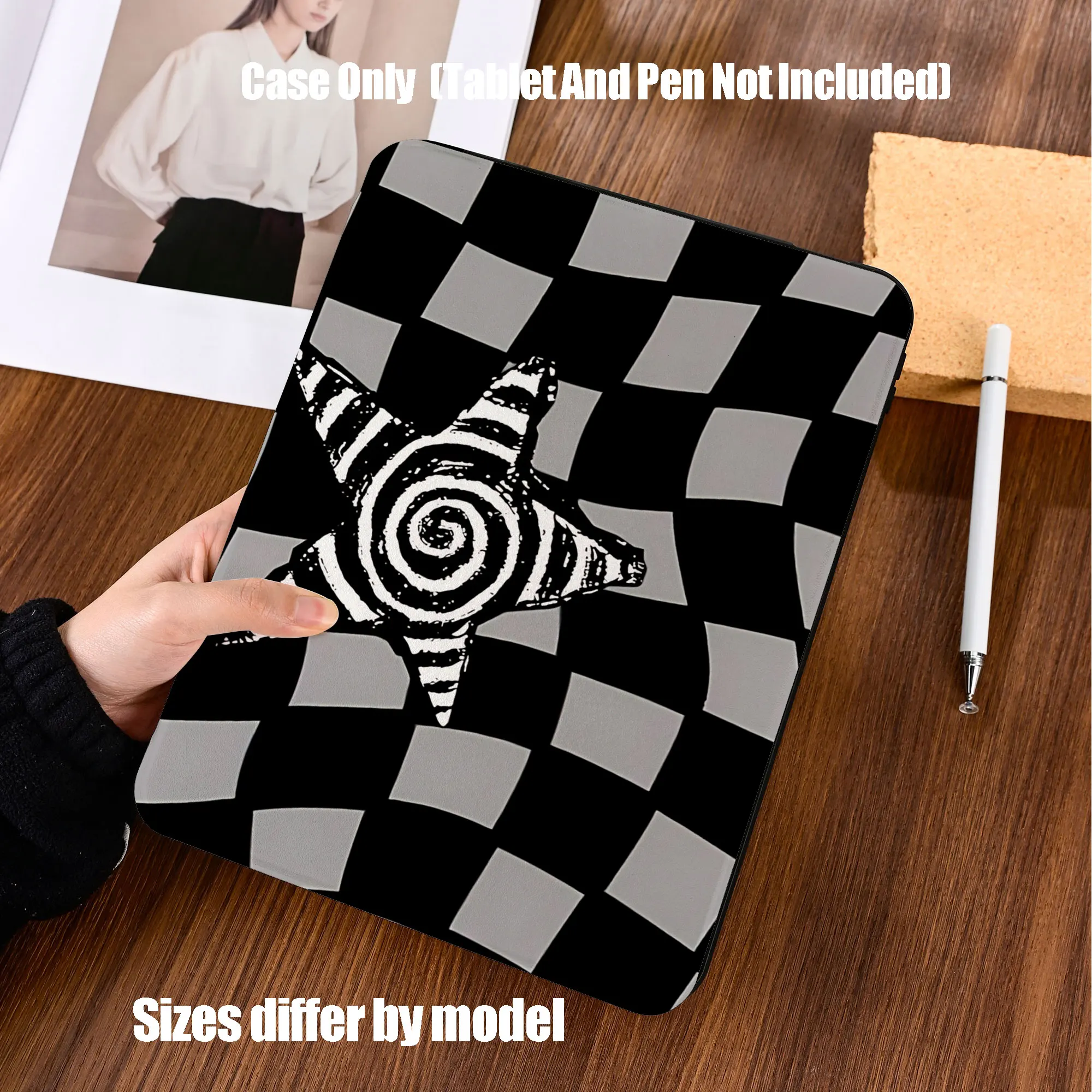 Shockproof TPU Tablet Protective Case with Pencil Holder and Auto Sleep/Wake Function