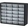 24-Drawer Plastic Storage Cabinet Garage Organization Lego Toolbox Makeup Organizer Teacher Home Classroom Office Workshop 1
