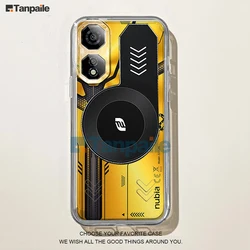 Étui de jeu renforcé avec refroidissement, choc-proof - Transparent noir en TPU souple avec bumper pour dissipation de chaleur