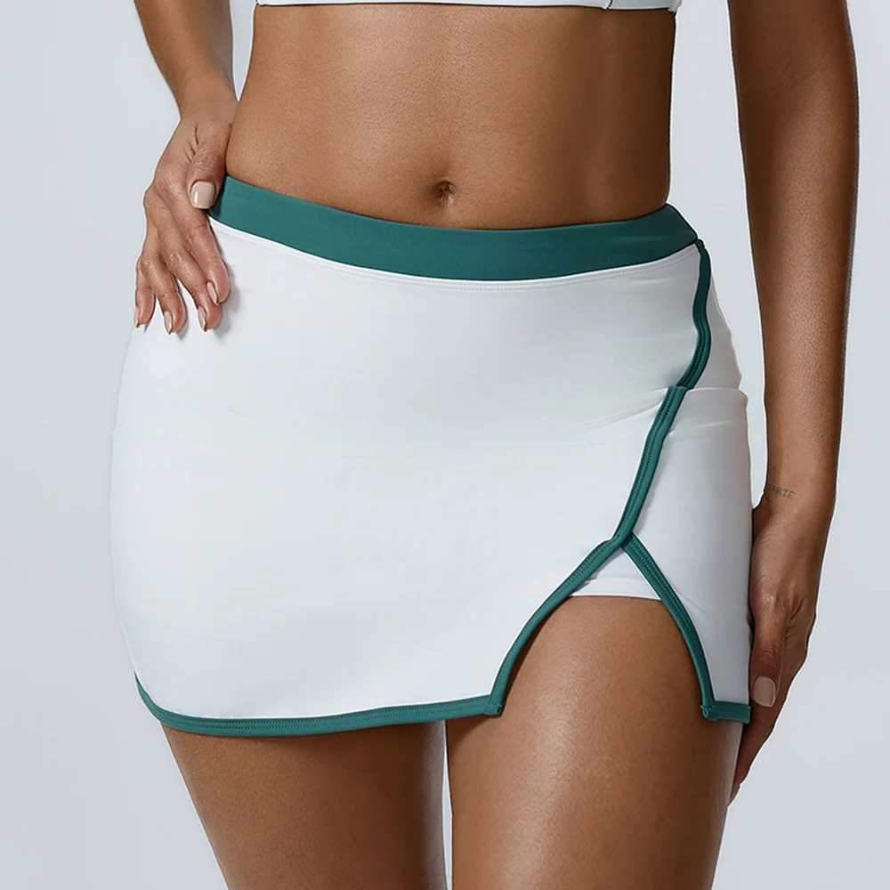 New Summer Comfortable Yoga Skirt Tennis Skirts Shorts Golf Skirt Fitness Outdoor Riding Anti-voyeur Sports