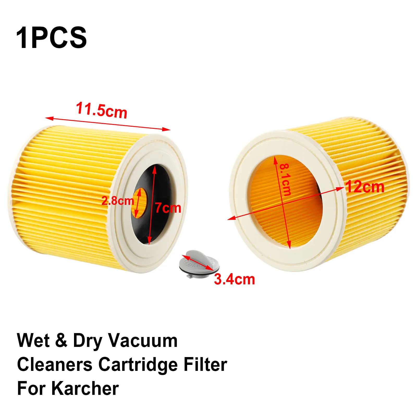 

Фильтр-картридж для пылесоса Karcher WD WD2 WD3