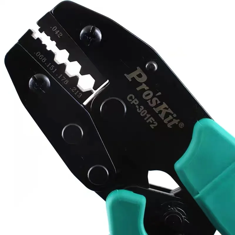 Conector de Fibra Óptica Hexagonal Ratchet Crimping Alicates Linha de Vídeo Crimpagem Alicates Frio Crimpagem Cp301f2