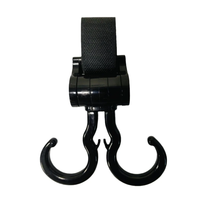 

Baby Stroller Hook Pushchair Hook and 360 Degree Loop for Hanging Bag Purse and Shopping Bag Pram Hook Pram Part