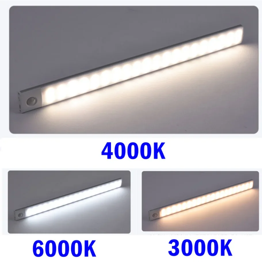 Lampu-malam-LED-lampu-bawah-Kabinet-lampu-malam-Sensor-gerak-lampu ...