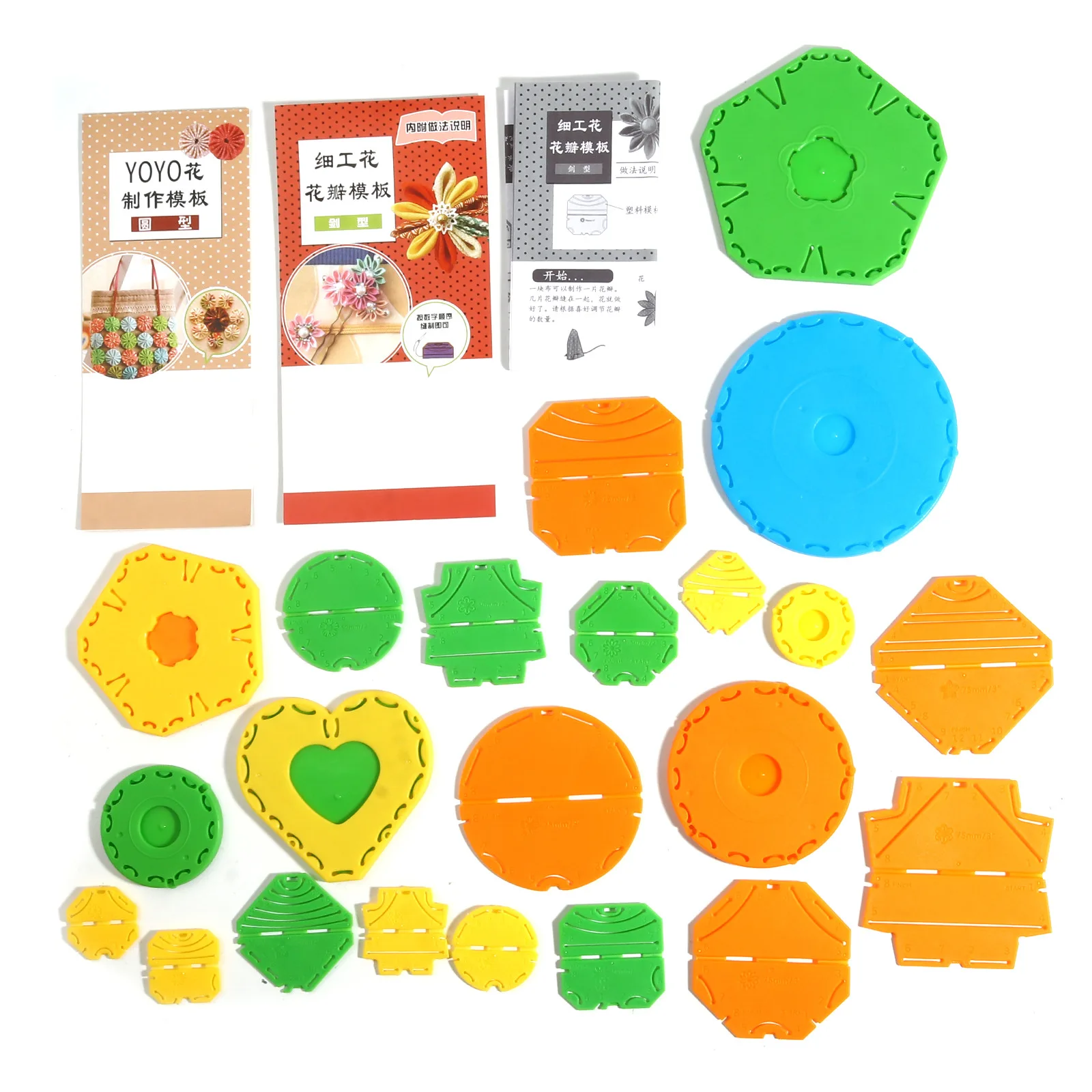 

1Piece Flower Plastic Templates Piecing Patchwork Template Plate Fabric Paper Mold For DIY Sewing Quilting DIY Patchwork Tools