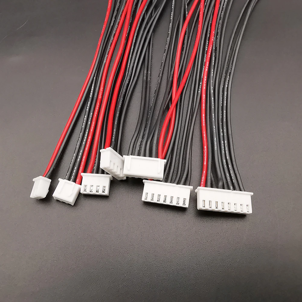 Lot de 7 câbles équilibreur Lipo 1S-7S JST XH 10/15/20cm pour chargeur IMAX B6
