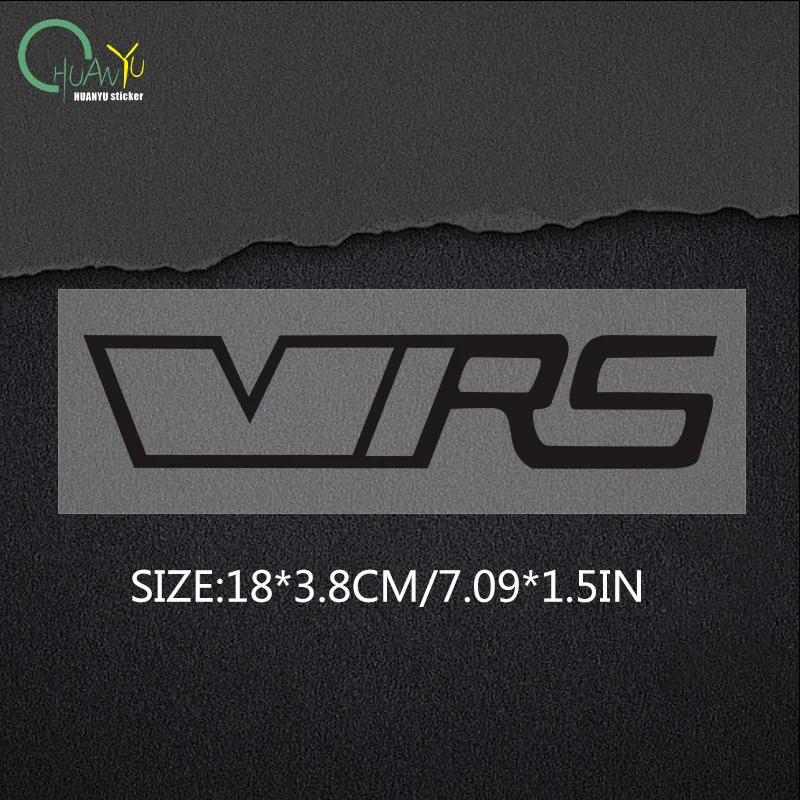 VRS Car Styling Luggage Compartment Body Grille Sticker - Sleek Automotive Decoration