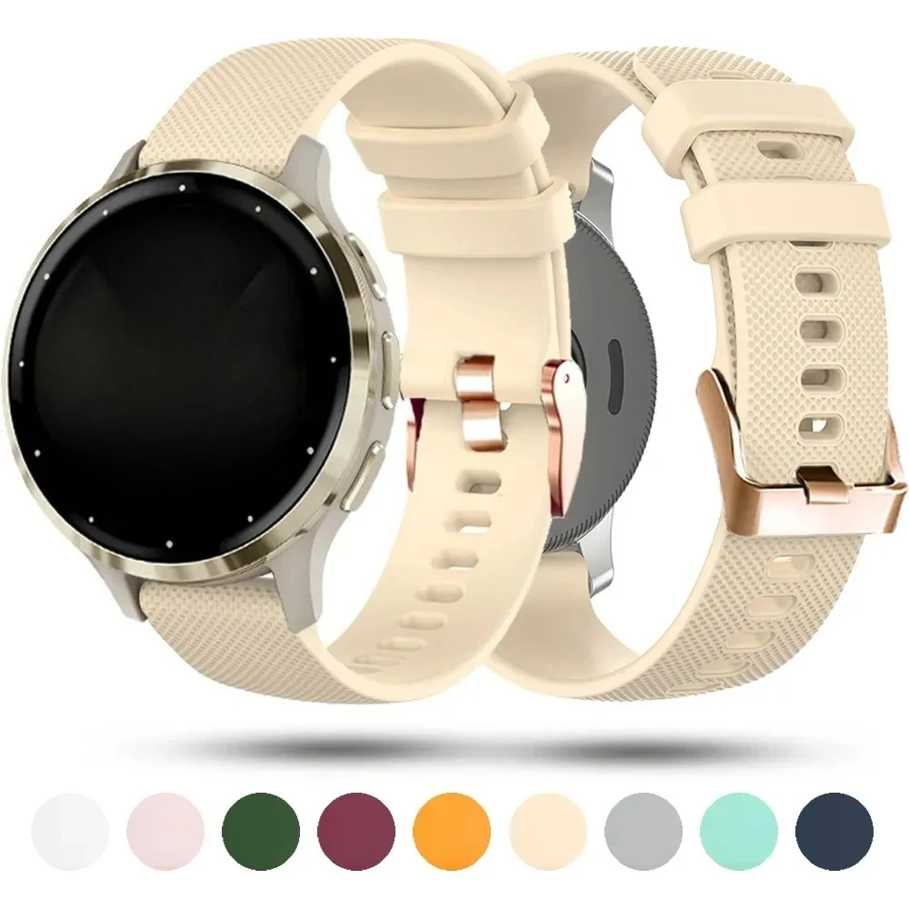 Premium 18mm 20mm Silicone Watch Bracelet Strap