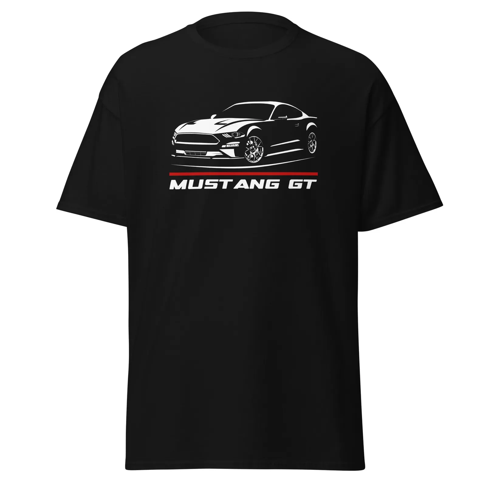 2024 Men T Shirt Casual Ford Mustang GT 2018 Car Enthusiast T-shirt Graphic Summer Short Sleeves 100% Cotton S-3XL Cool Tee