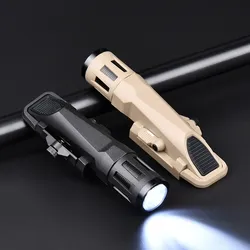 Tactical WADSN WML X Gen 2 Airsoft Hunting Weapon Flashlight LED 400Lumens Scout Helmet Light White Light Strobe Fit 20mm Rail