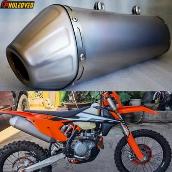 Titanium Alloy for KTM 250 350 450 500 EXC EXC-F for KTM 250 350 450 500 SXF for Husqvarna FE 250 350 450 501 Motorcycle Exhaust
