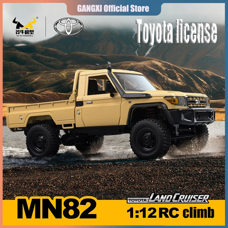 MN82 1:12 Full Scale MN Model RTR Version RC Car 2.4G 4WD 280 Motor Proportional Off-Road RC Remote Control Car for Boys Gifts rc cars
