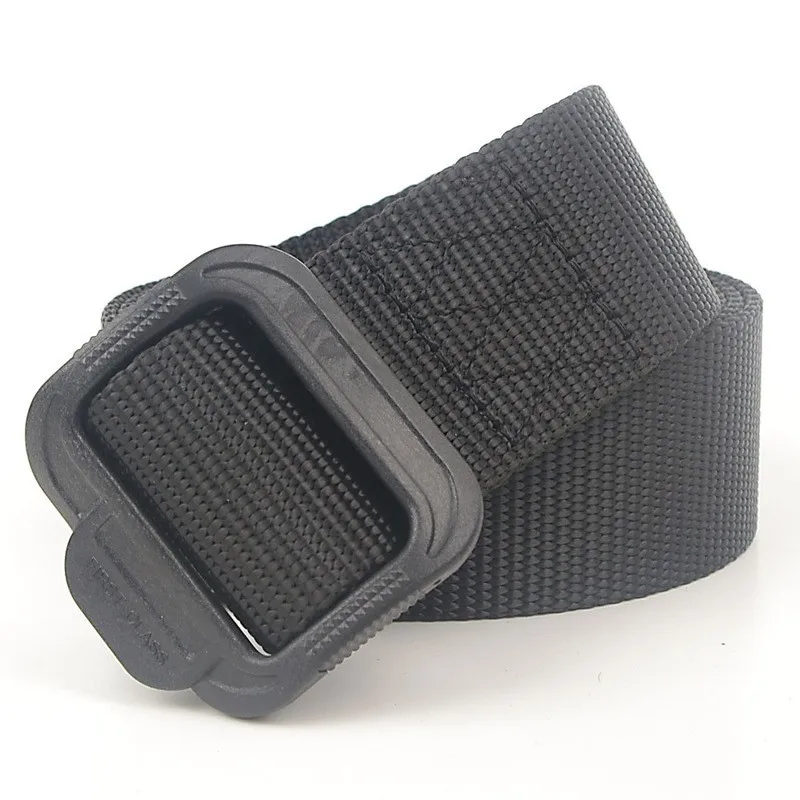Belt For Men Tactical Belts Adjustable Male Outdoor Travel Waistband With Plastic Buckle 120cm waist belt mens belt tactical belt tactical belts