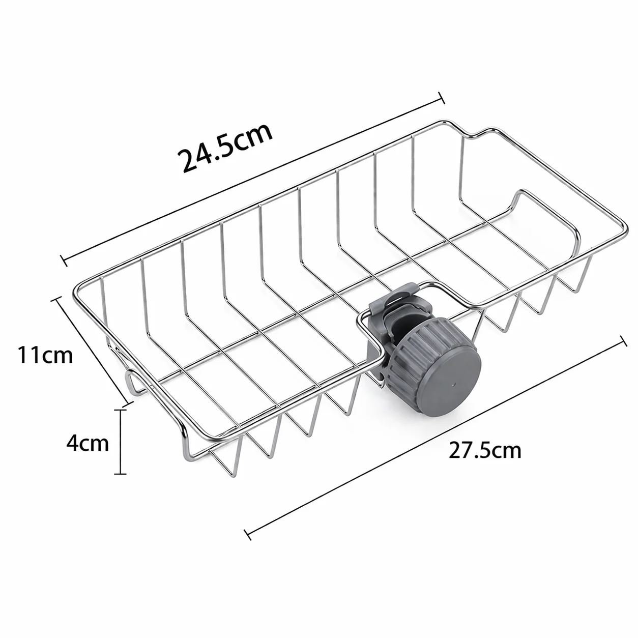 Kitchen Sink Drain Rack Sponge Storage Flexible Faucet Holder Soap thumbnail 1