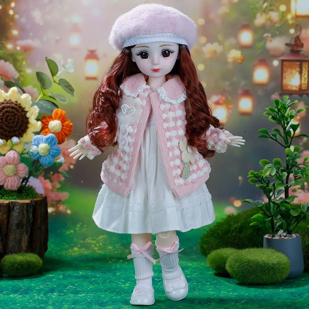 Casual Wears Doll Elegant Dresses Party Clothes Humanoid Doll 30cm Doll Clothes Dress Up Cotton Cloth Doll Princess Skirt
